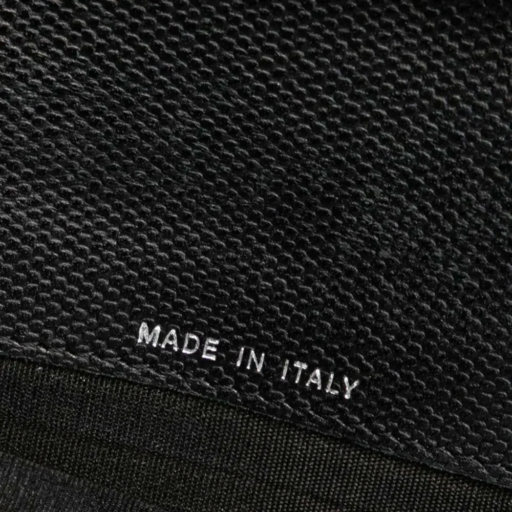 CHANEL Authentic Black Leather Wallet